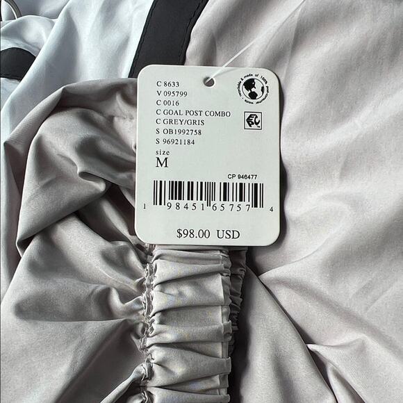 Care FP Movement Like The Wind Colorblock Jacket grey and black-Size M - Picture 7 of 7